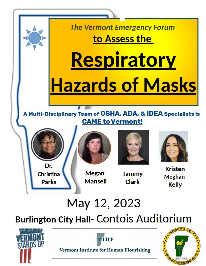 Engaging health resources examining the health hazards of wearing masks.